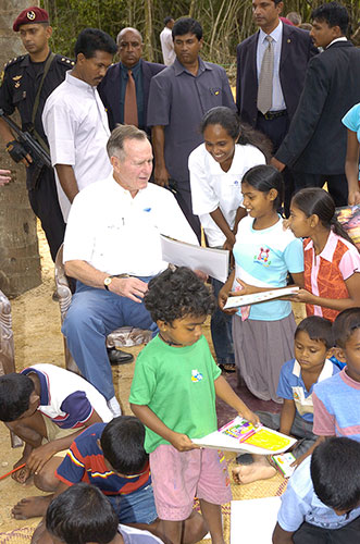 Bush abroad